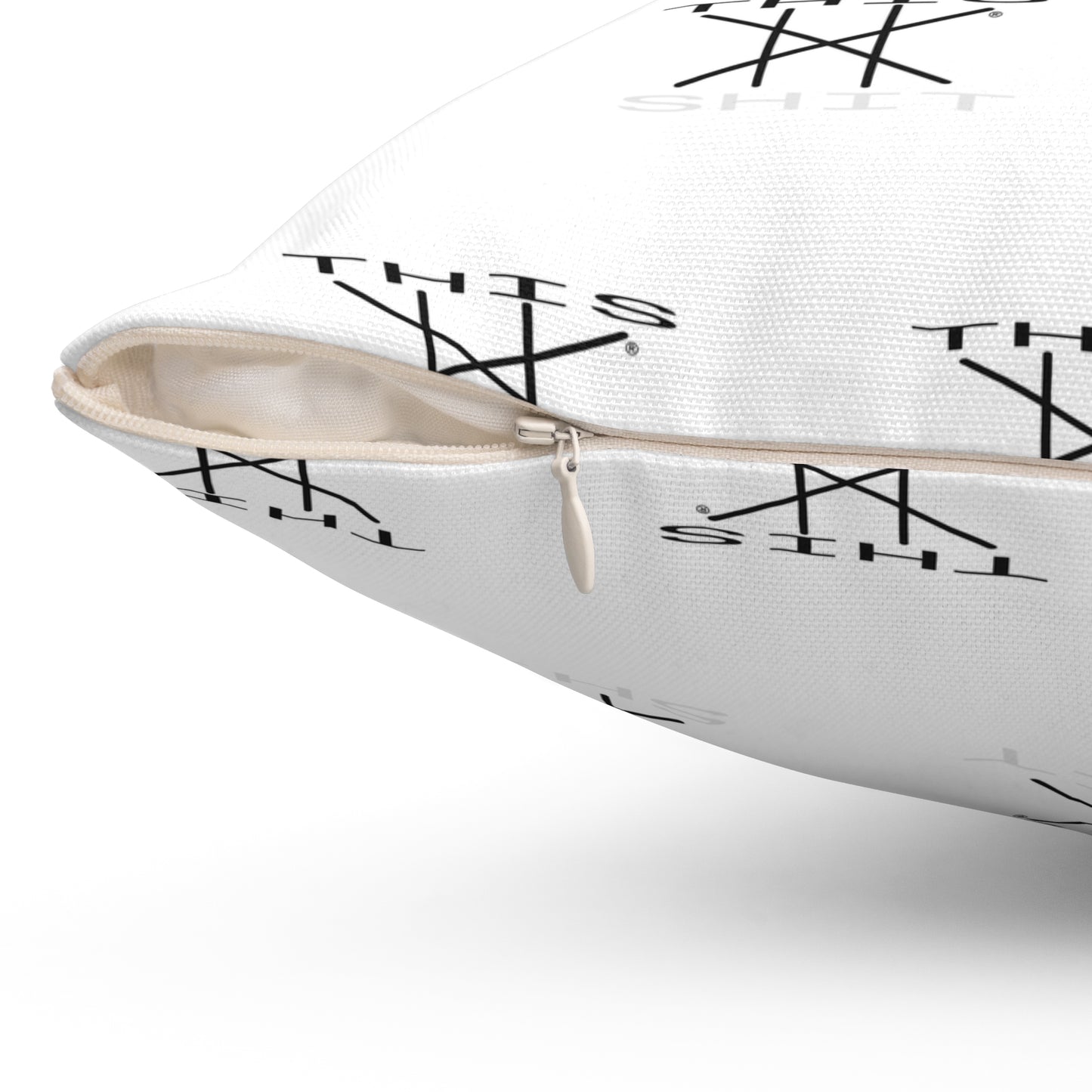 Spun Polyester Square Pillow