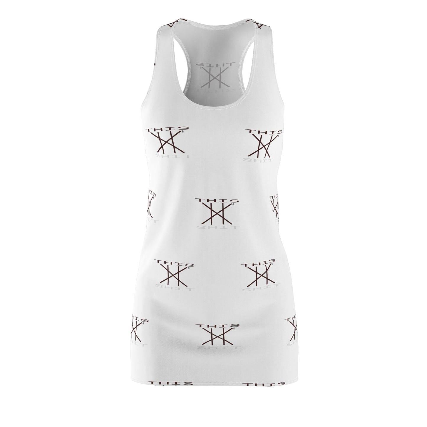 Women's Cut & Sew Racerback Dress (AOP)