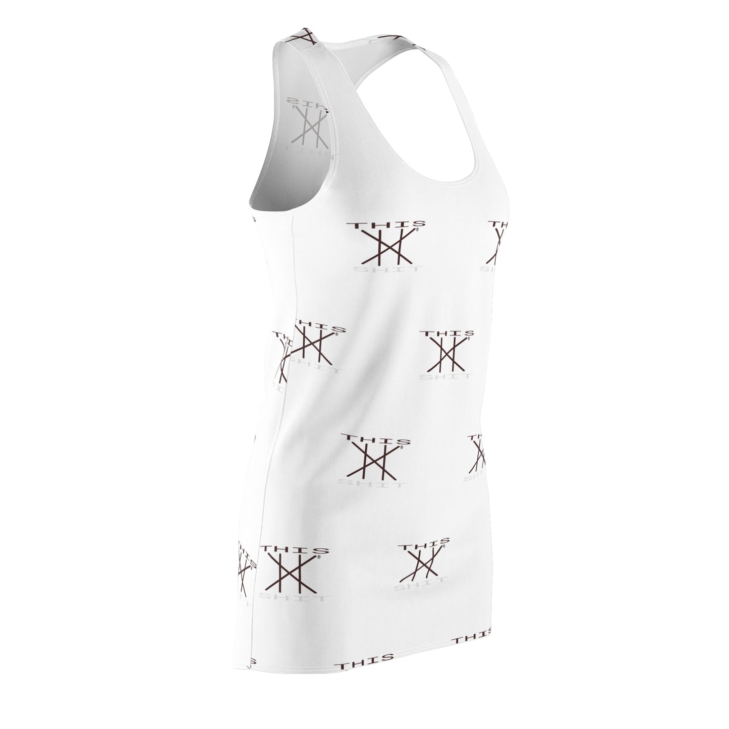 Women's Cut & Sew Racerback Dress (AOP)