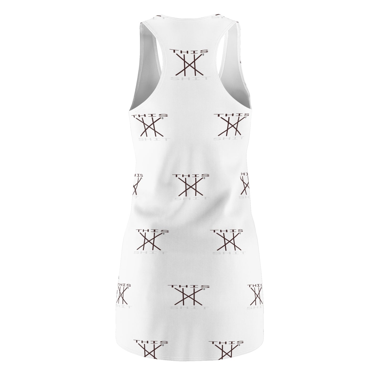 Women's Cut & Sew Racerback Dress (AOP)