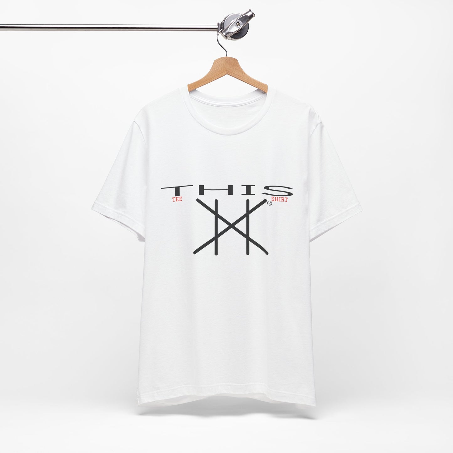 THIS Unisex Jersey Short Sleeve Tee Shirt