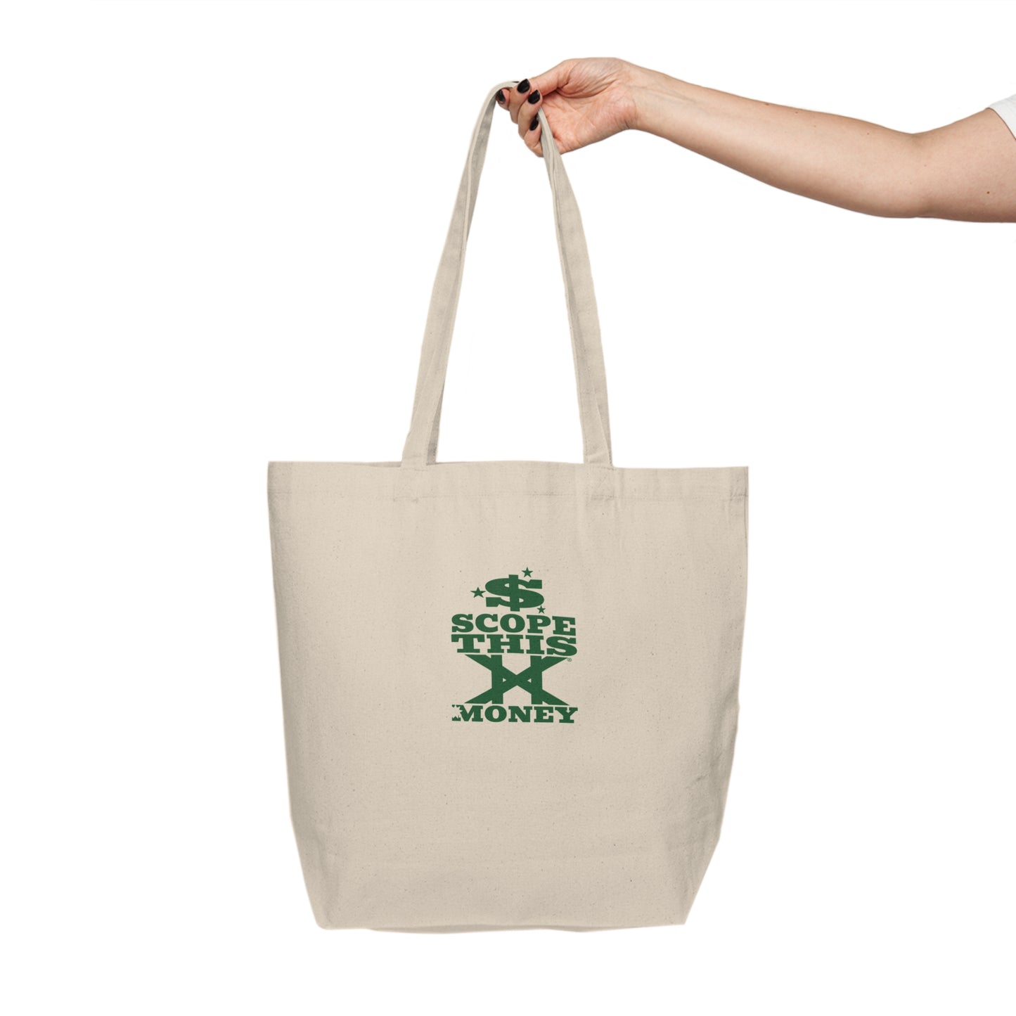 Canvas Shopping Tote
