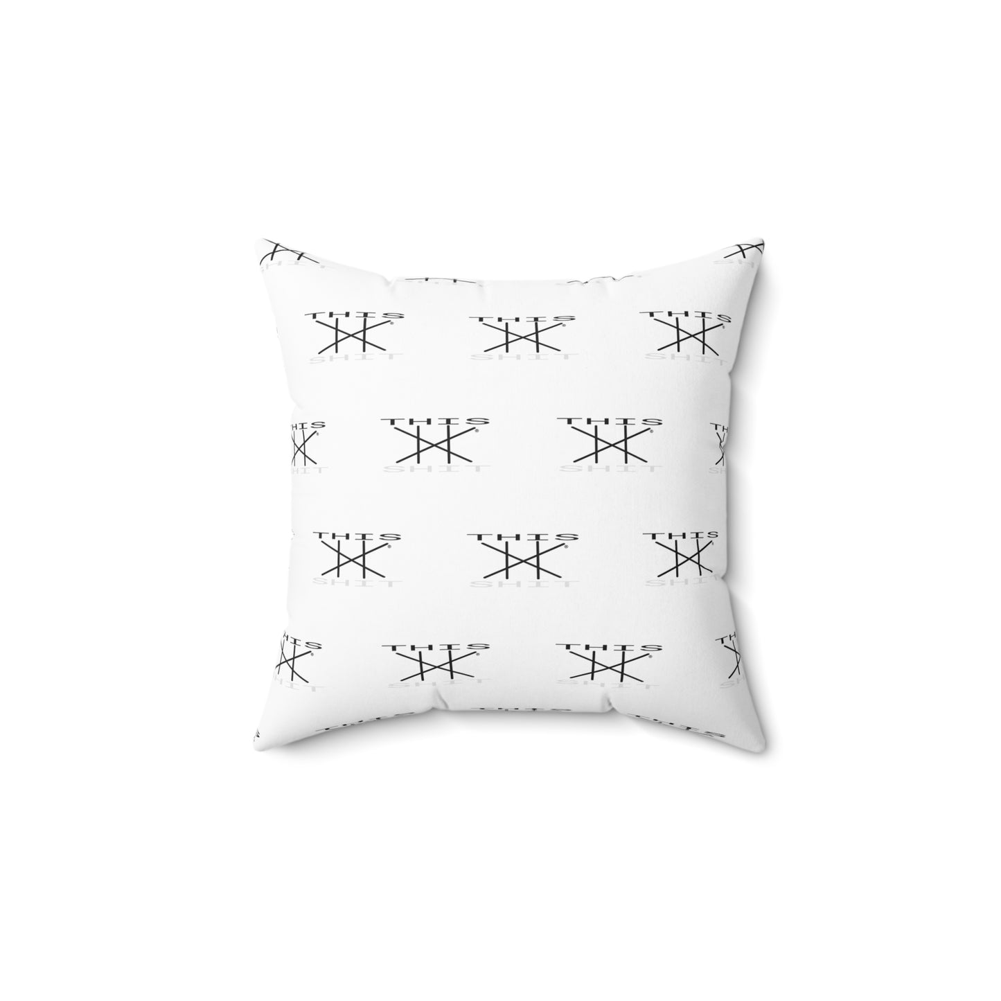 Spun Polyester Square Pillow