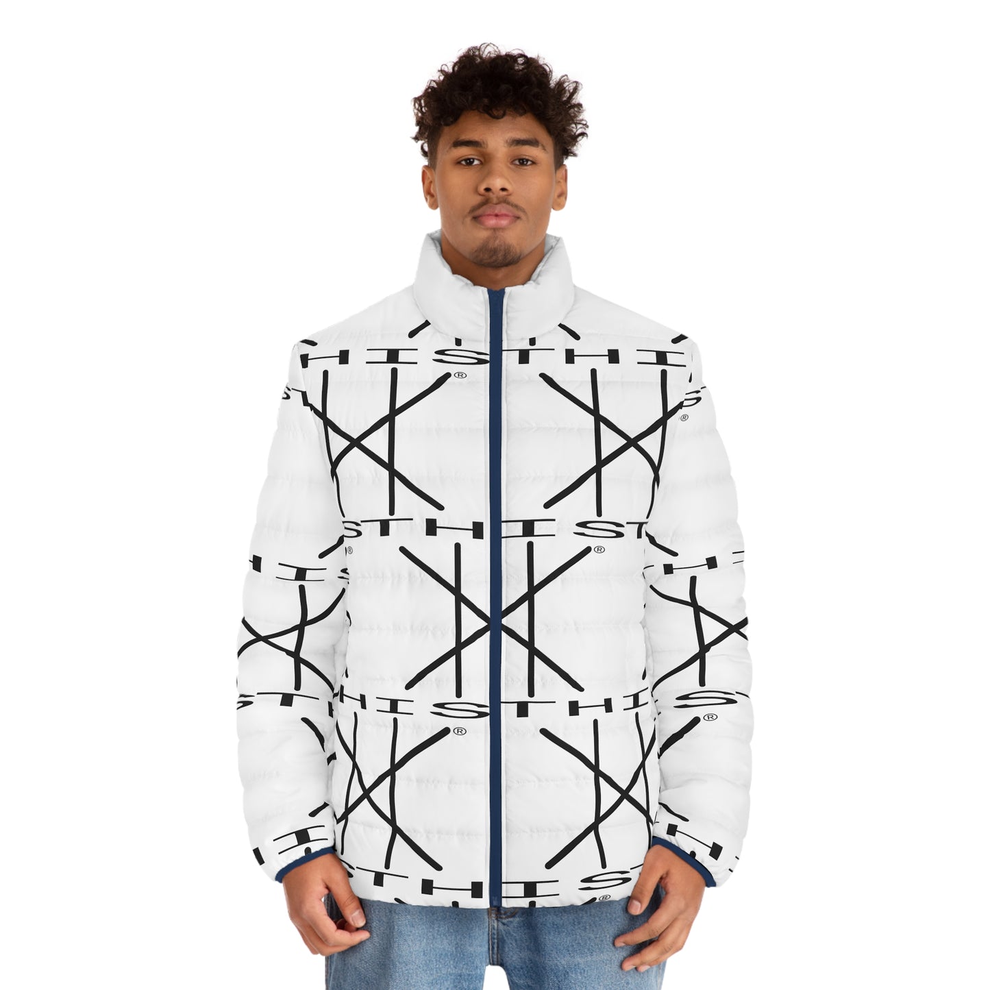 Men's Puffer Jacket (AOP)