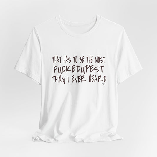 Unisex Jersey Short Sleeve Tee