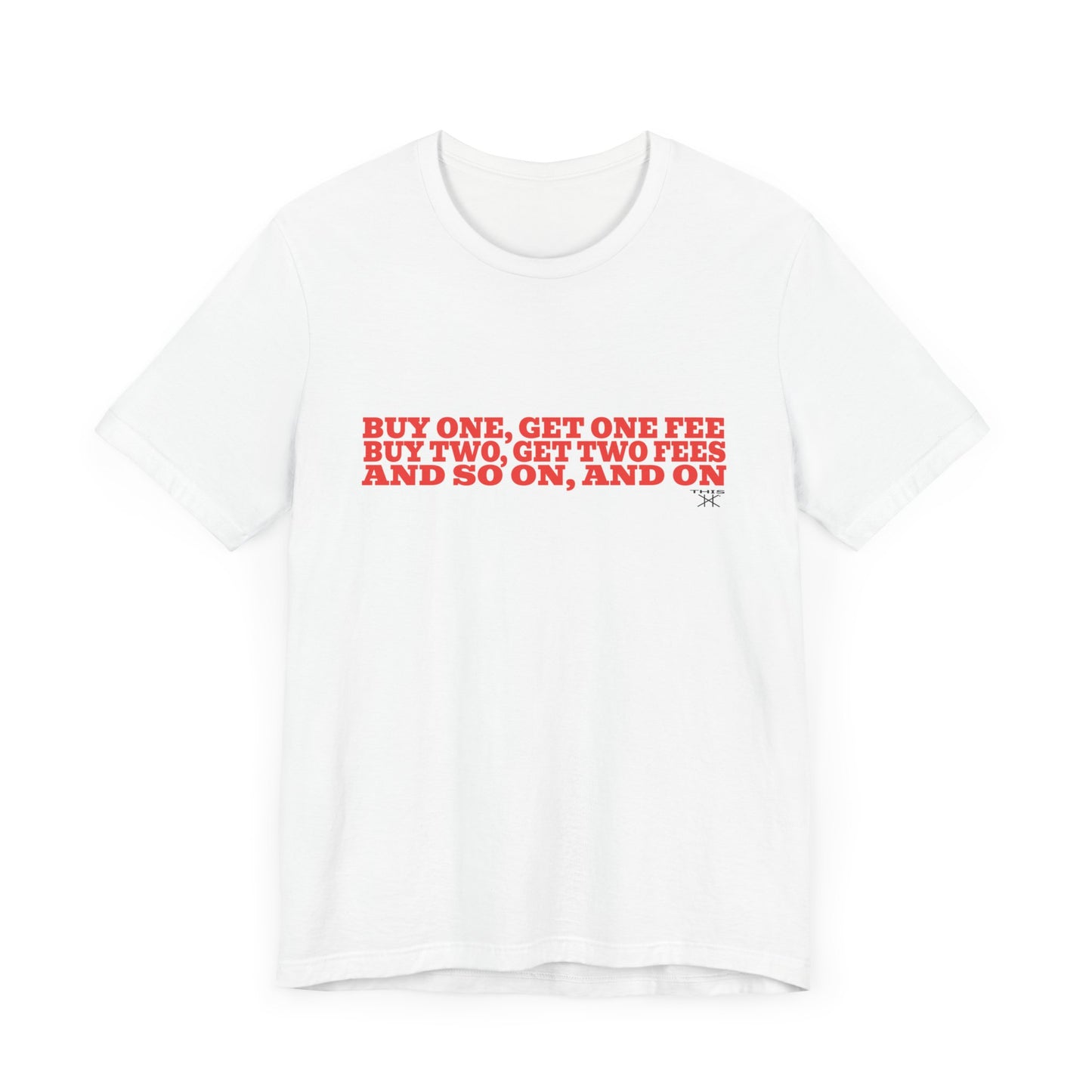Unisex Jersey Short Sleeve Tee