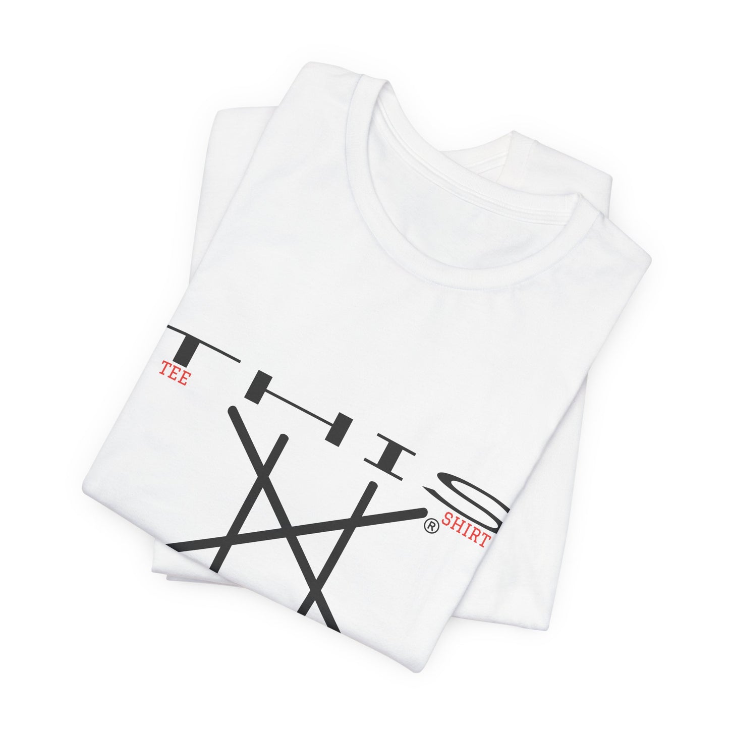THIS Unisex Jersey Short Sleeve Tee Shirt