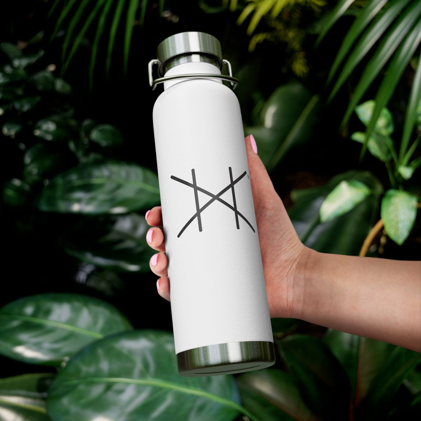 Copper Insulated Water Bottle - 22oz