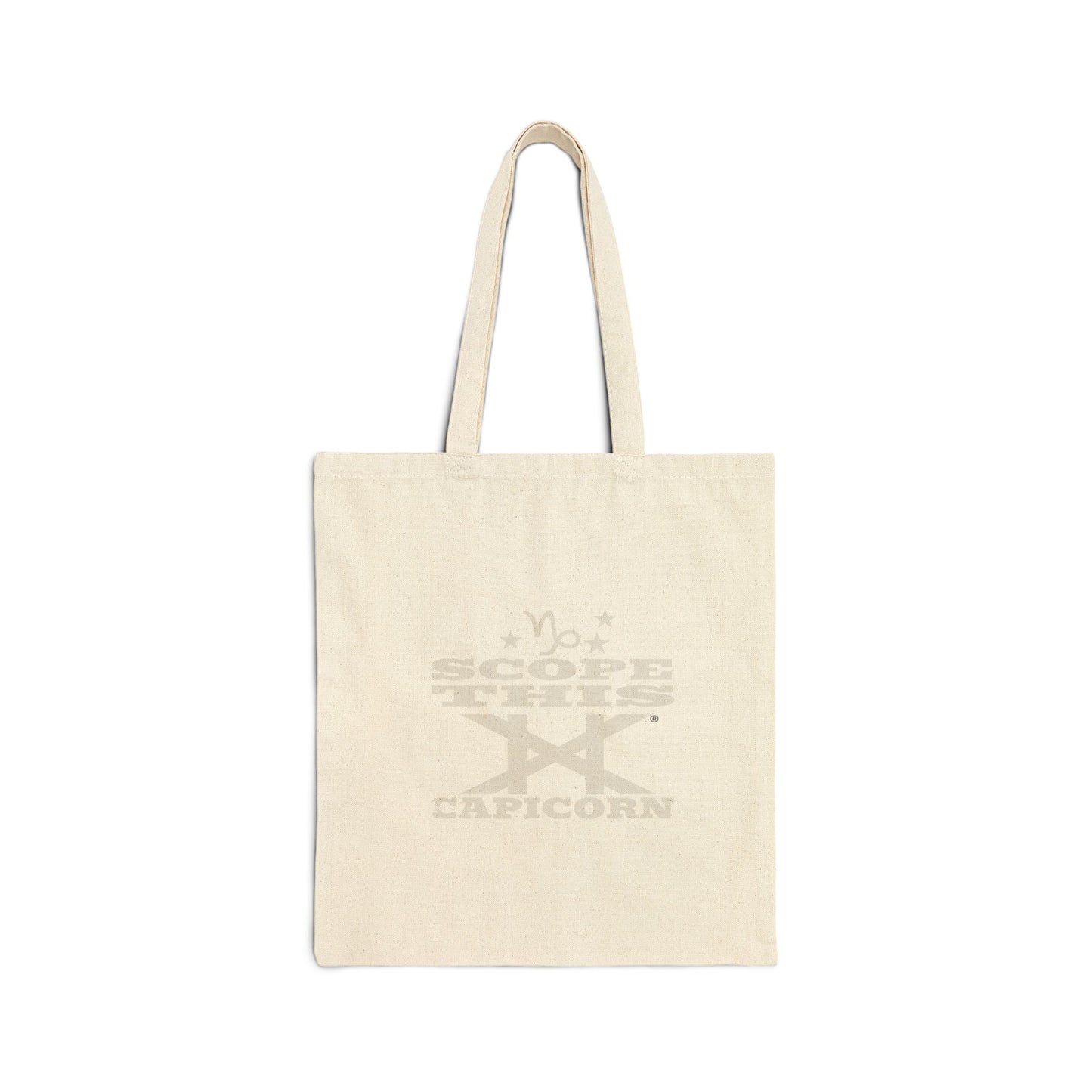 Cotton Canvas Tote Bag