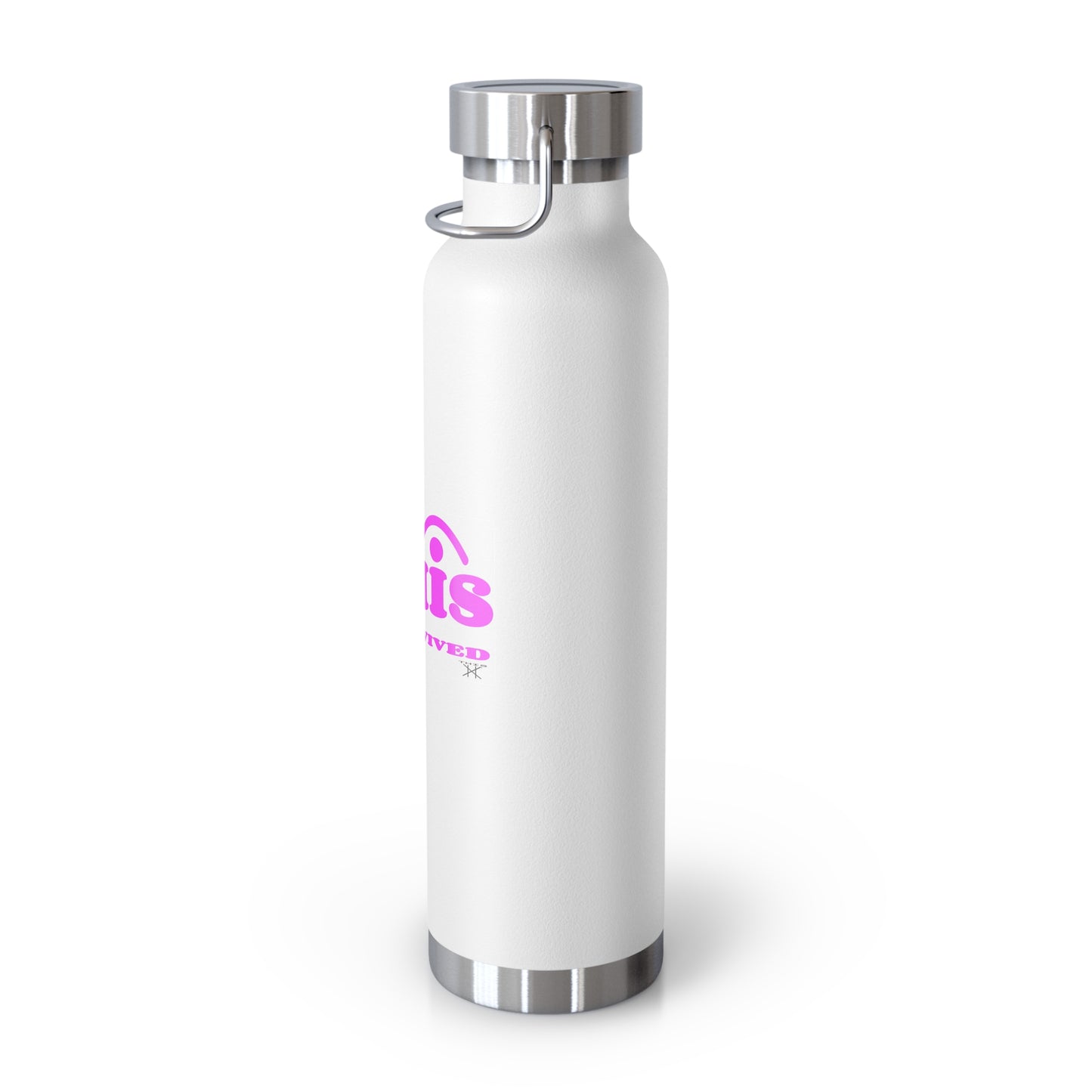 Copper Vacuum Insulated Water Bottle - 22oz