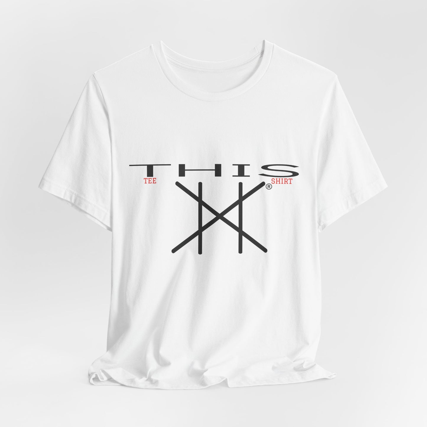 THIS Unisex Jersey Short Sleeve Tee Shirt