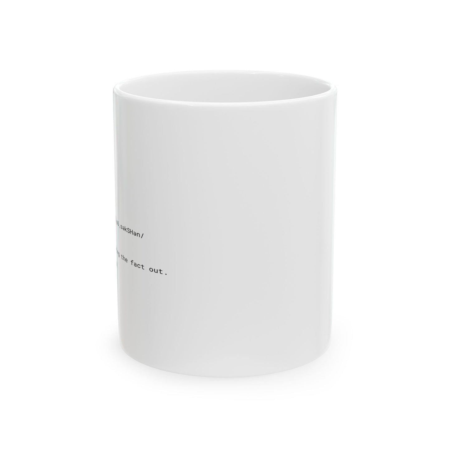 Ceramic Mug – 11oz & 15oz