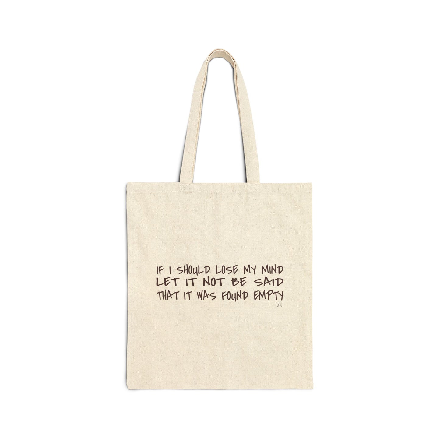 Cotton Canvas Tote Bag