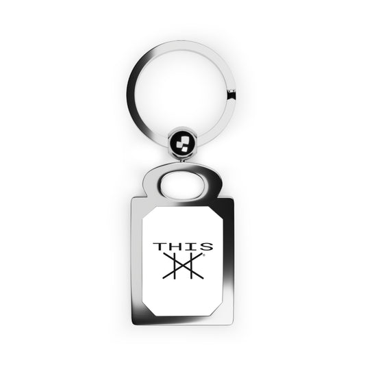 Rectangle Photo Keyring