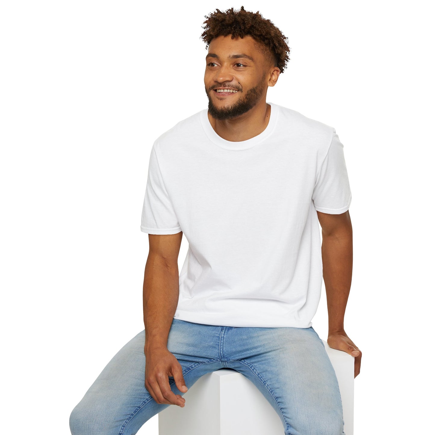 Unisex Softstyle T-Shirt (HAHA/AAHH (Haha...I get it, joke's on me.)