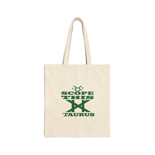 Cotton Canvas Tote Bag