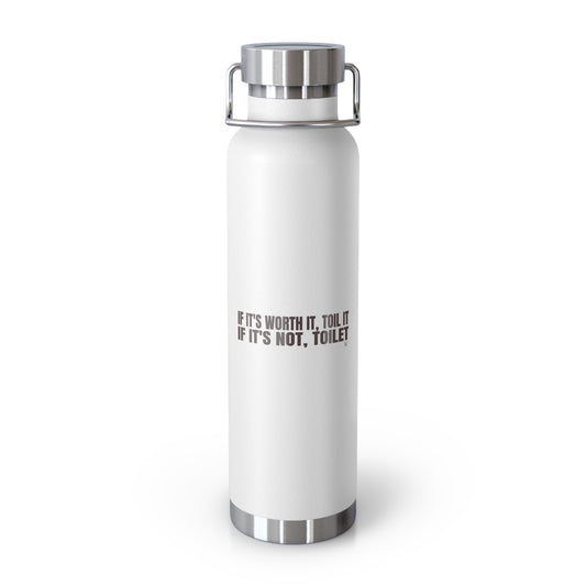 Copper Vacuum Insulated Bottle, 22oz