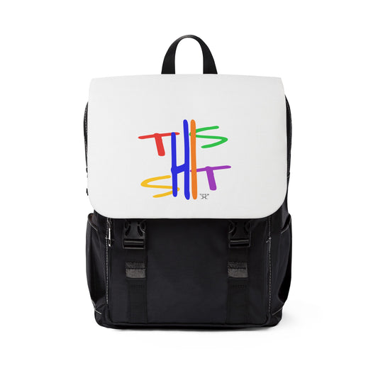 Unisex Casual Shoulder Backpack