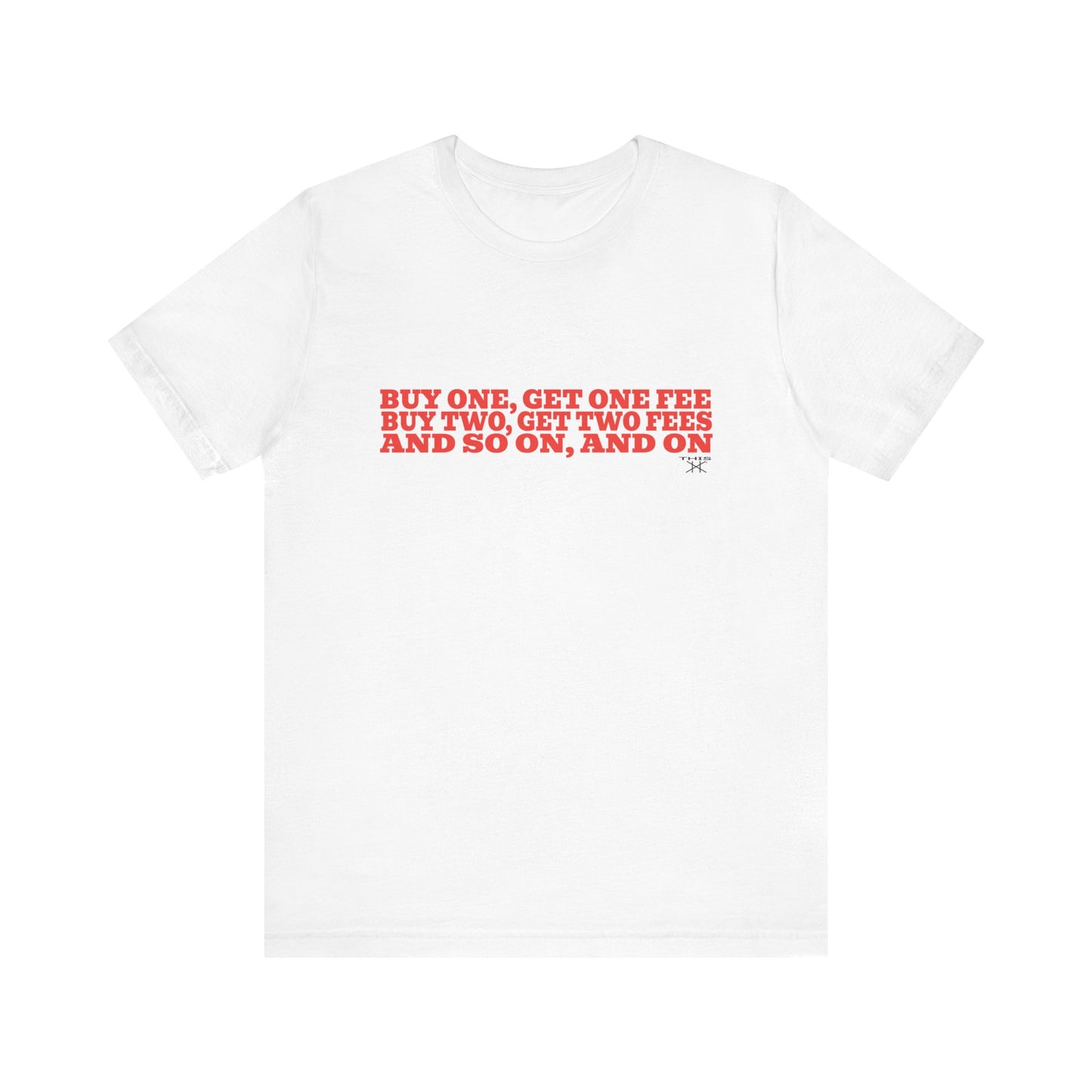 Unisex Jersey Short Sleeve Tee