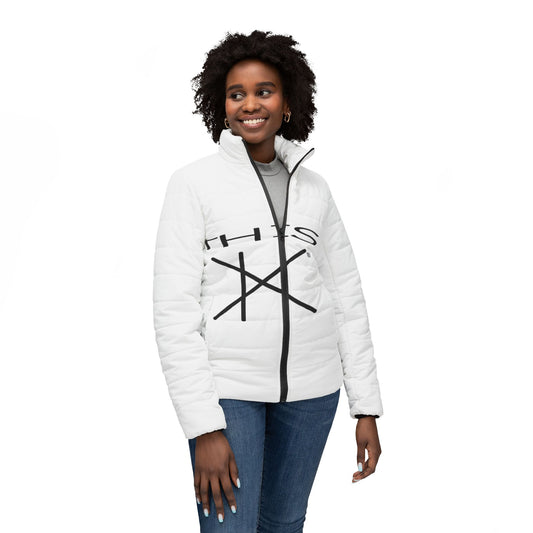 Stylish Women’s Puffer Jacket with Bold Design