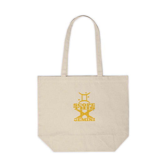 Canvas Shopping Tote