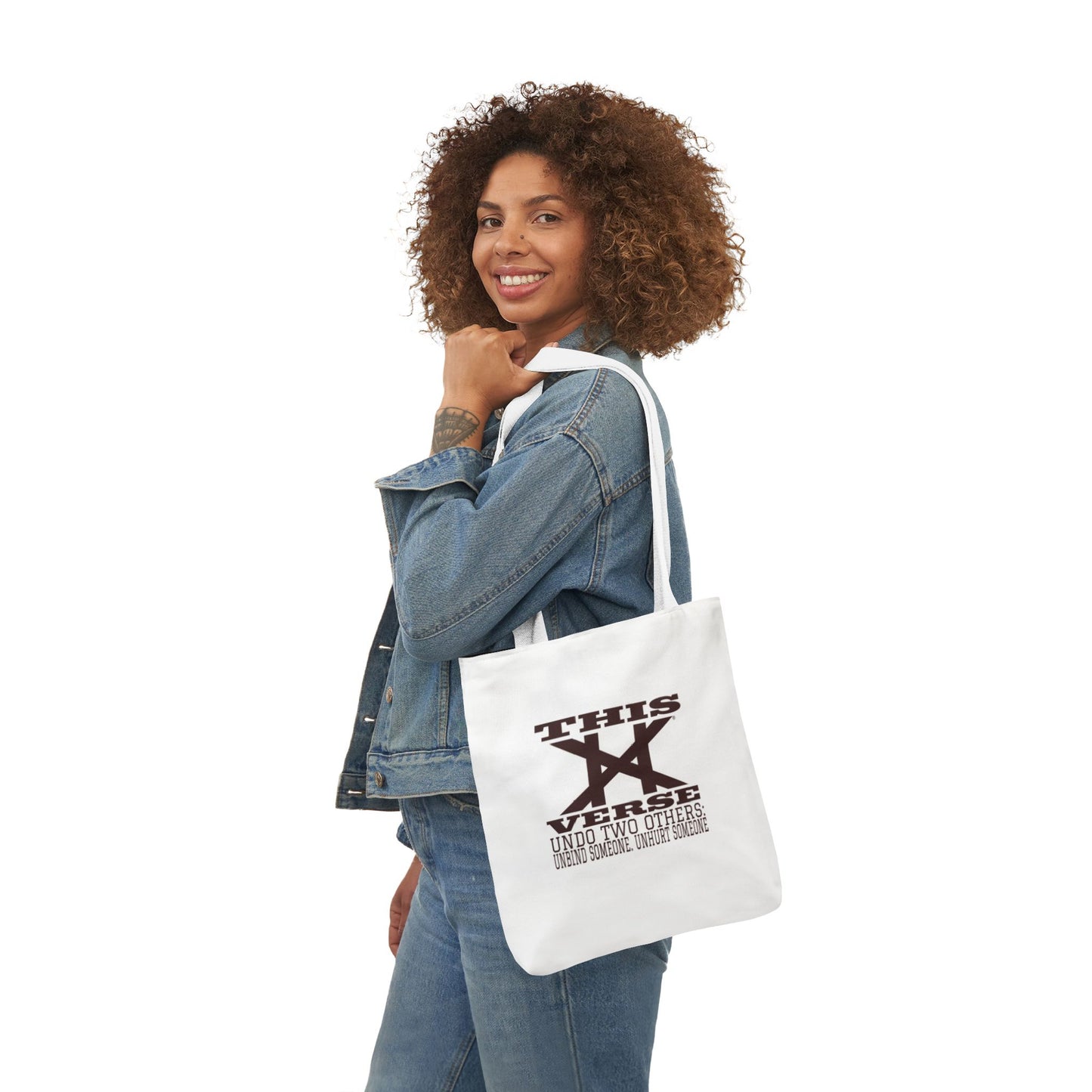 Canvas Tote Bag, 5-Color Straps