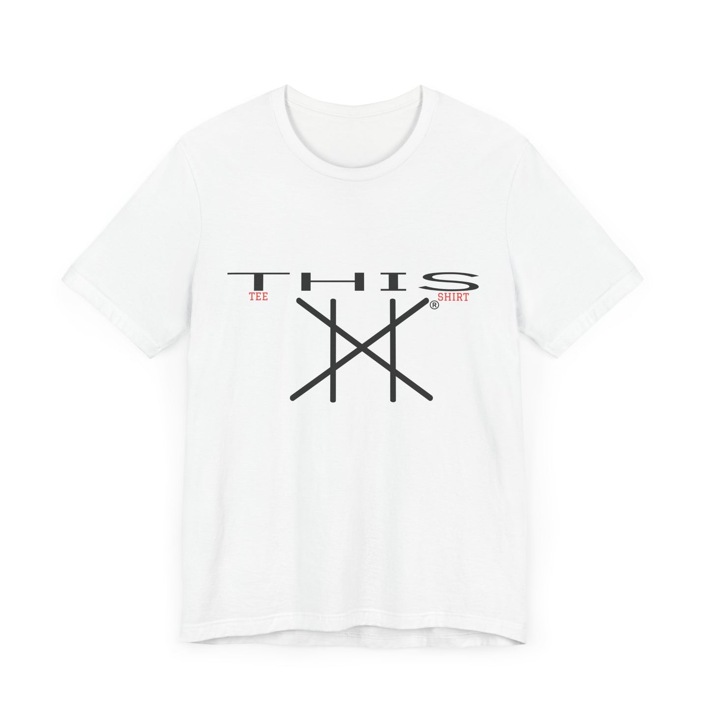 THIS Unisex Jersey Short Sleeve Tee Shirt
