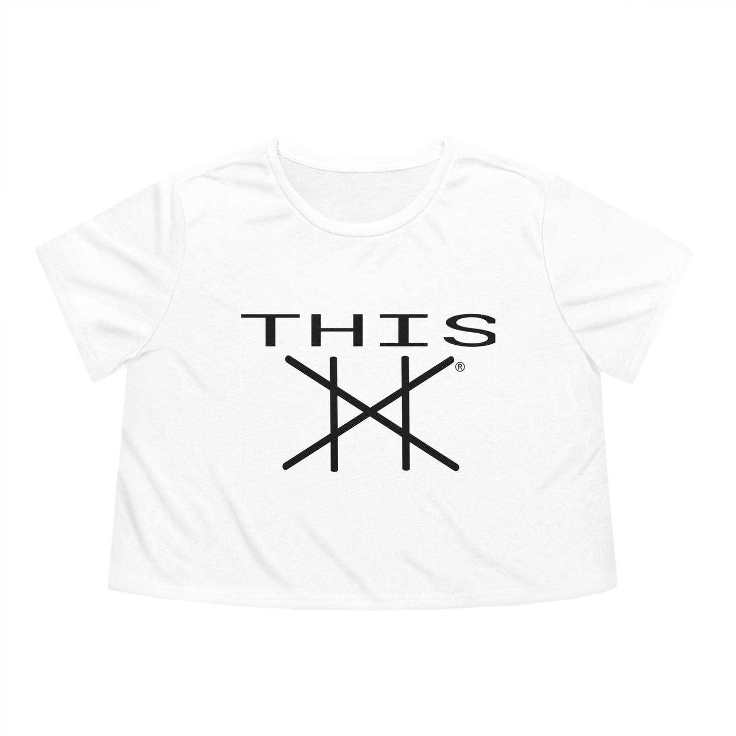 Women's Flowy Cropped Tee