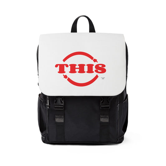 Unisex Casual Shoulder Backpack