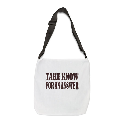 Tote Bag (Adjustable Strap)