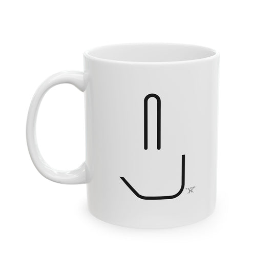 Ceramic Mug - WARNING: Do not turn THIS toward your co-worker-you might get fired.