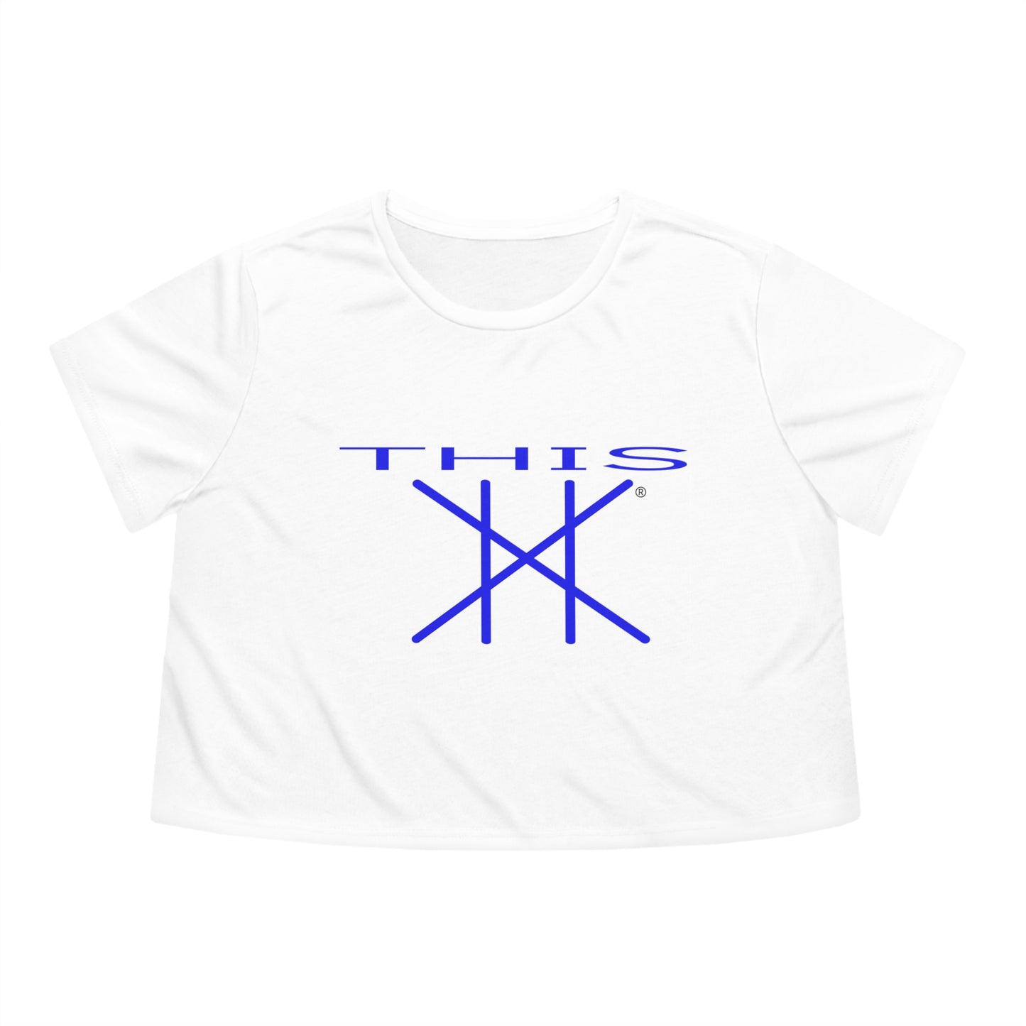 Women's Flowy Cropped Tee