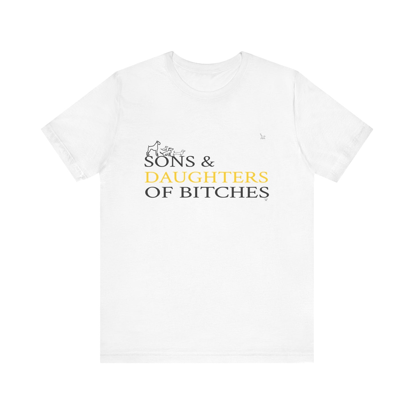Unisex Jersey Short Sleeve Tee