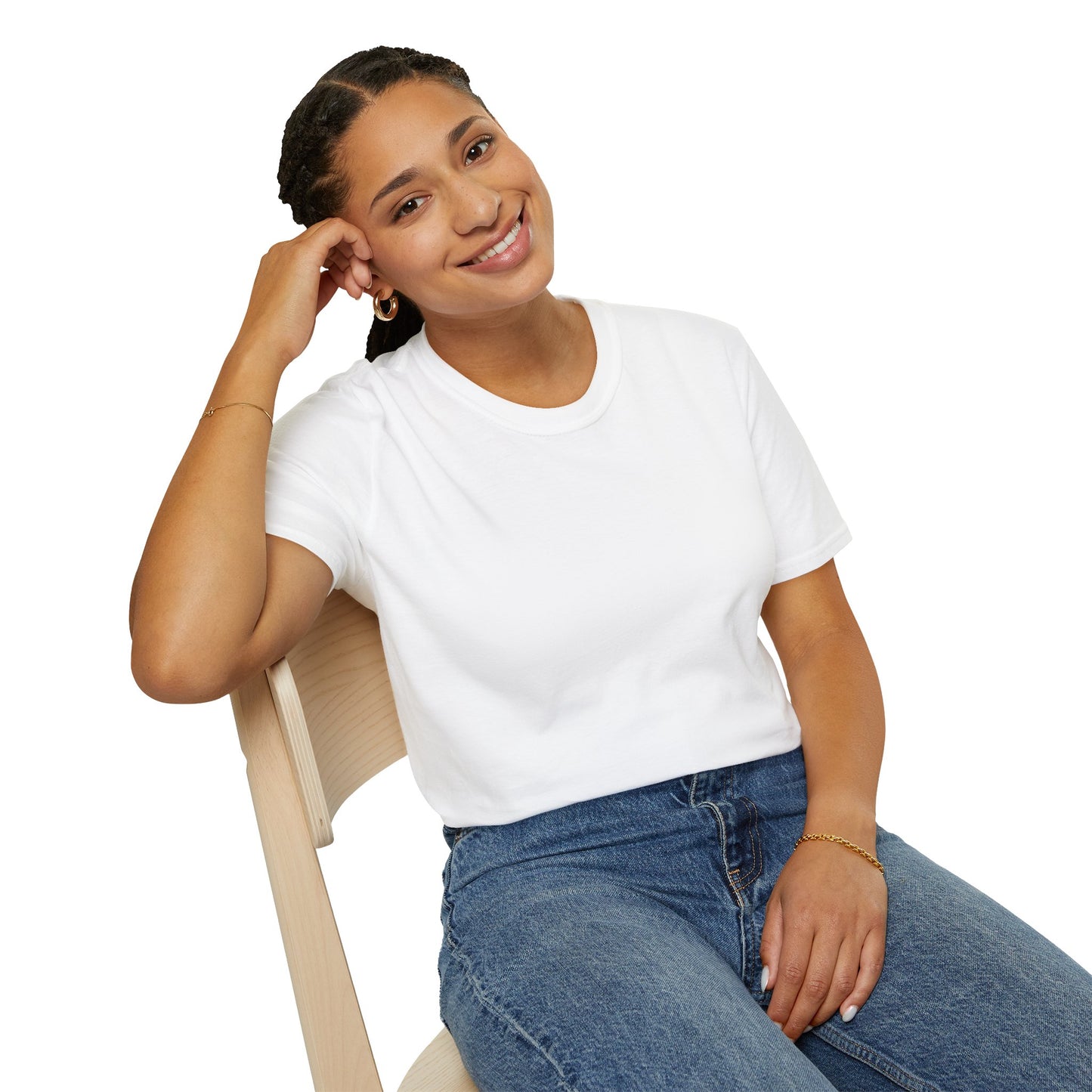 Unisex Softstyle T-Shirt (HAHA/AAHH (Haha...I get it, joke's on me.)