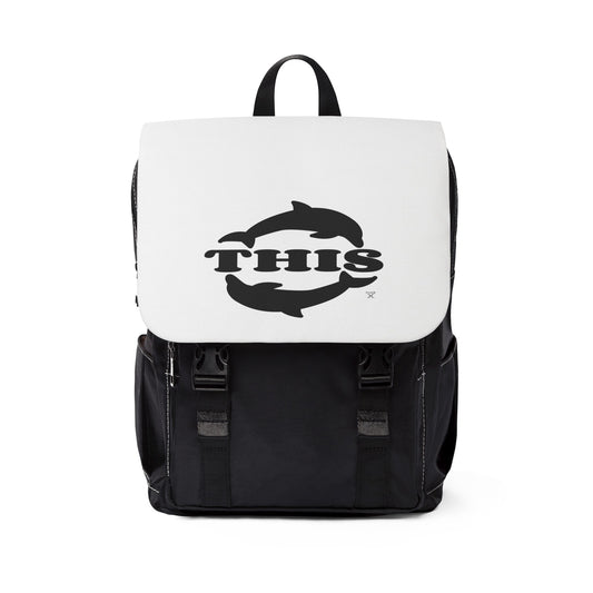 Unisex Casual Shoulder Backpack