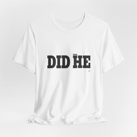 Unisex Jersey Short Sleeve Tee